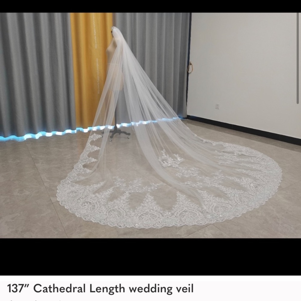 137’’ cathedral veil